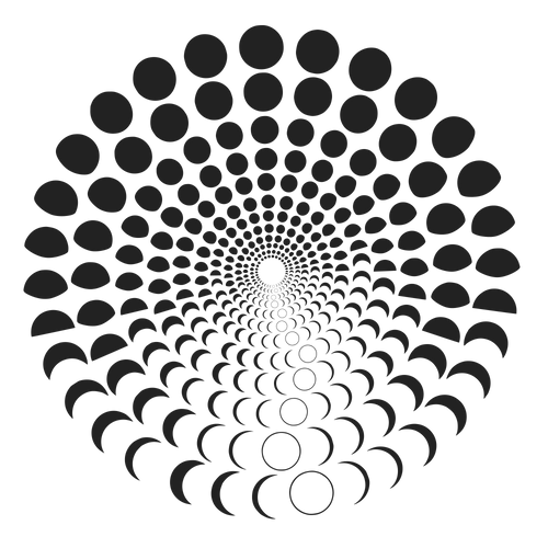 Lunar Circle Logo von Theresa Lambrecht – Mondphasen-Design, Symbol für hochwertige Moon Phase Art und limitierte Kunstwerke.